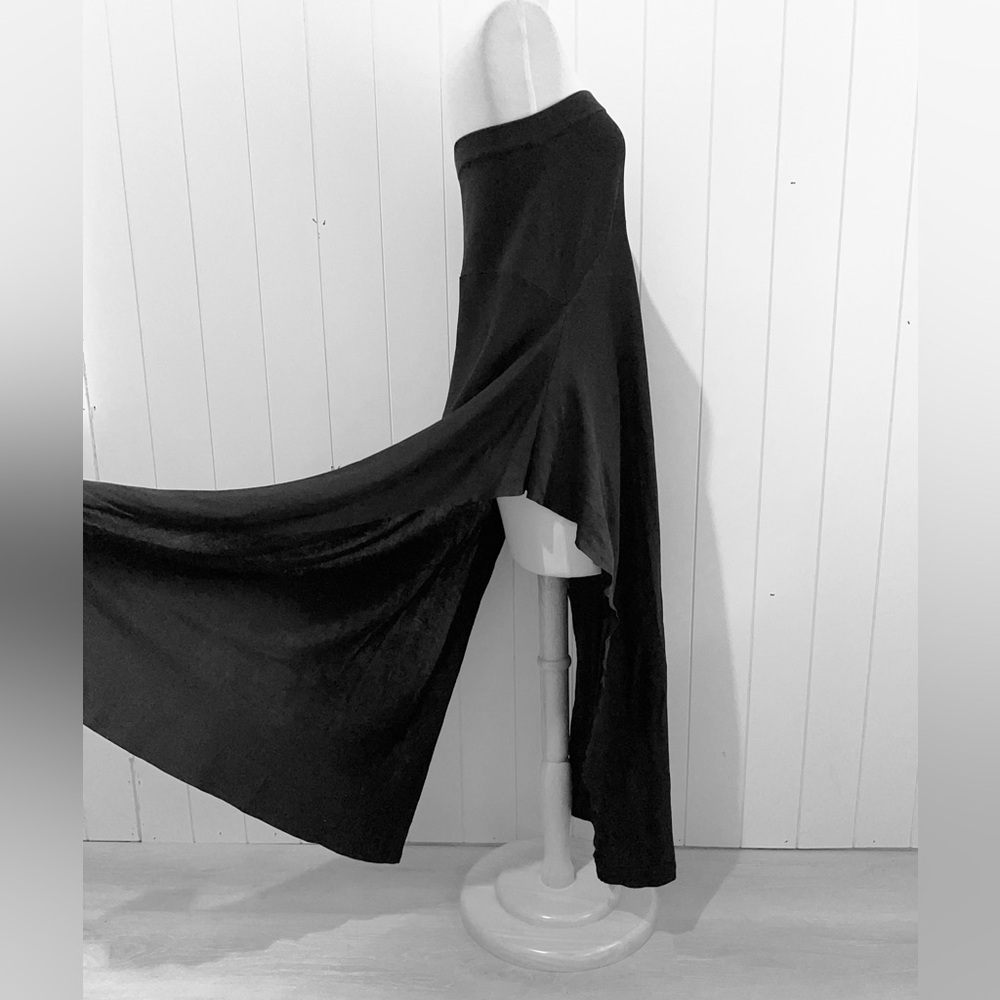 Peruvian Connection Bohemian Swim coverup Maxi top  size M  black
